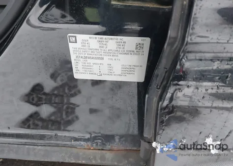 2010 GMC Terrain Sle-2 из США, поврежденный, VIN 2CTALDEW6A6326558